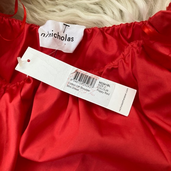 N / NICHOLAS Off-The-Shoulder Mini Dress - Picture 6 of 12